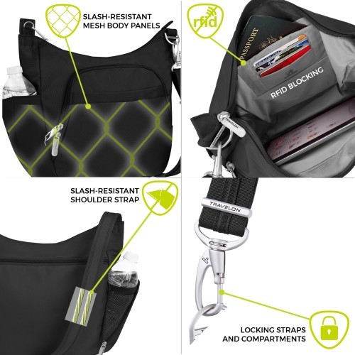 Сумка через плечо Travelon 'Anti Theft'