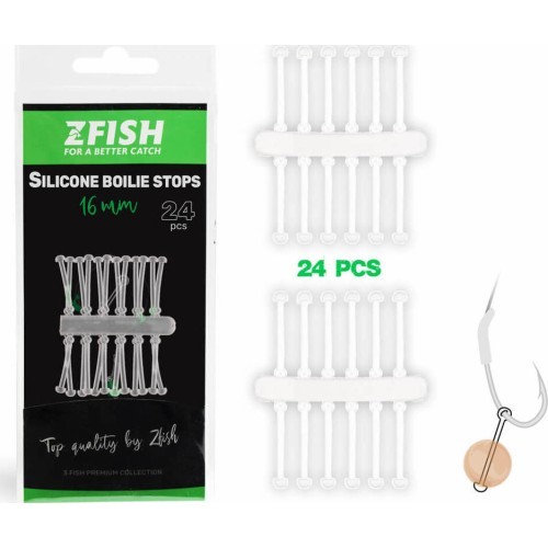 ZFISH silikoniniai boilių stopperiai 16mm