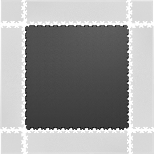 Puzzle Floor Mat inSPORTline Simple Dark Gray