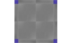 Puzzle Floor Mat inSPORTline Simple Dark Gray