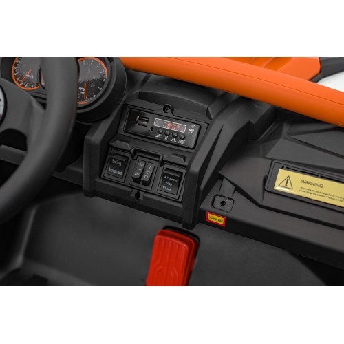 Elektromobilis Buggy SR SUPER 66, oranžinis