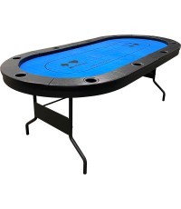 Pokerio stalas Buffalo High, mėlynas