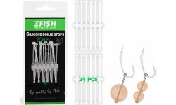ZFISH silikoniniai boilių stabdikliai 30 mm