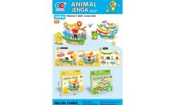 Gyvūnų Jenga arkadinis žaidimas Duck Duck Edition