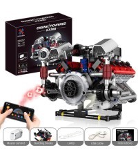 Brick set Motor with USB and Light 700el.