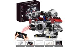 Конструктор с мотором, USB и подсветкой, 700 дет.