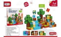 Set of Magnetic Bricks 100el.