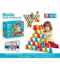 Аркадная игра с цветными стаканчиками