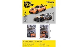 Nuotoliniu būdu valdomas driftinis automobilis TOP SPEED 1:64, oranžinis