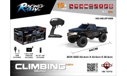 R/C visureigis automobilis CLIMBING BEAST 4x4 1:10 juodas