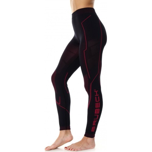 Women’s Thermal Motorcycle Pants Brubeck Cooler LE12470 - Black/Amaranth