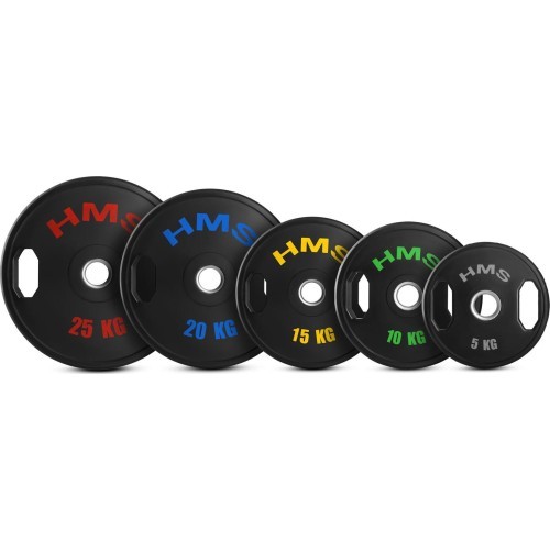 Обрезиненные олимпийские диски TOG HMS - 2x10кг - TOG RUBBERIZING OLYMPIC PLATES HMS
