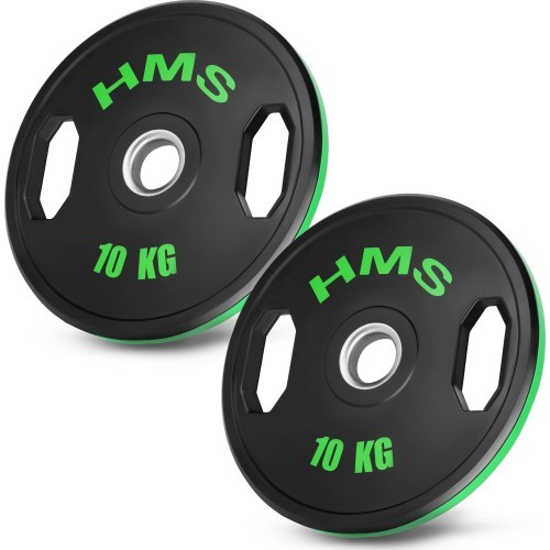 Обрезиненные олимпийские диски TOG HMS - 2x10кг - TOG RUBBERIZING OLYMPIC PLATES HMS