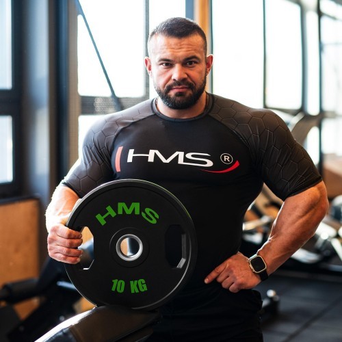 Gumuoti olimpiniai diskai TOG HMS - 2x10kg - TOG RUBBERIZING OLYMPIC PLATES HMS