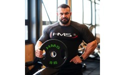 Gumuoti olimpiniai diskai TOG HMS - 2x10kg - TOG RUBBERIZING OLYMPIC PLATES HMS