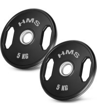 TOG RUBBERIZING OLYMPIC PLATES HMS - 2x15kg - TOG RUBBERIZING OLYMPIC PLATES HMS