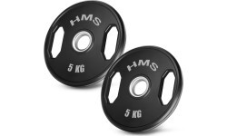Gumuoti olimpiniai diskai TOG HMS - 2x20kg - TOG RUBBERIZING OLYMPIC PLATES HMS
