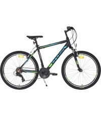 CROSS Romero 26" 21-speed bike, frame size 17" (44 cm), black