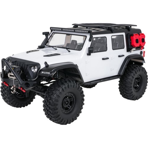 Radijo bangomis valdomas automobilis WILDERNESS RTR 1:10 baltas