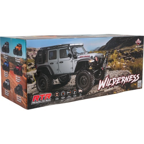 Радиоуправляемый автомобиль Wilderness RTR 1:10, чёрный