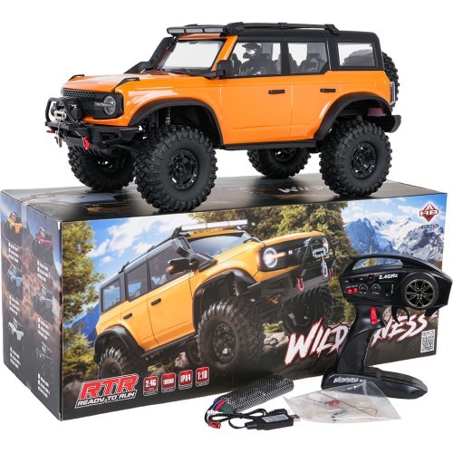 Nuotoliniu būdu valdomas automobilis Wilderness 1:10 Orange