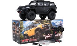 Nuotoliniu būdu valdomas automobilis Wilderness 1:10, juodas