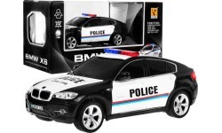 Радиоуправляемый полицейский автомобиль BMW X6 чёрный 1:24
