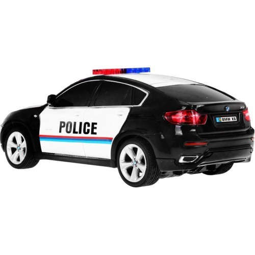 Радиоуправляемый полицейский автомобиль BMW X6 чёрный 1:24