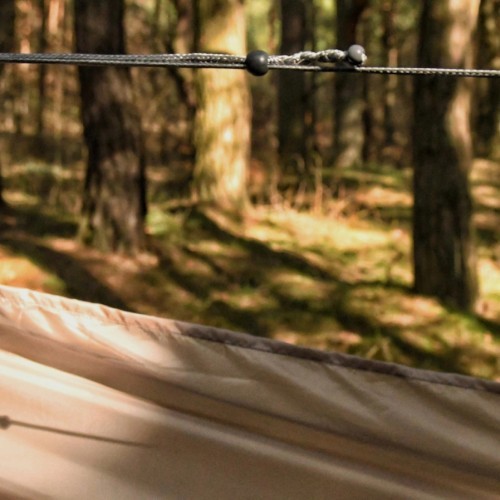 Itin lengvas hamakas TigerWood Sky Version, smėlio spalvos