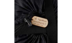 Podpinka Underquilt TigerWood Marra 2.0 Climashield Apex 4.0 200 cm, czarna