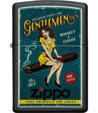 Zippo Cigar and Girl Lighter