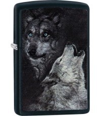 Zippo Pair of Wolves Lighter