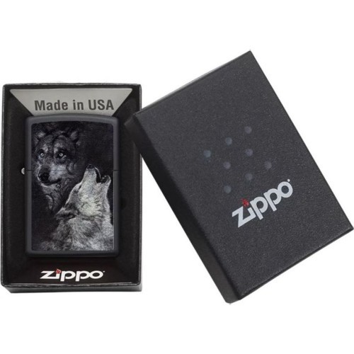 Zippo žiebtuvėlis „Pair of Wolves“