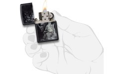 Zippo žiebtuvėlis „Pair of Wolves“