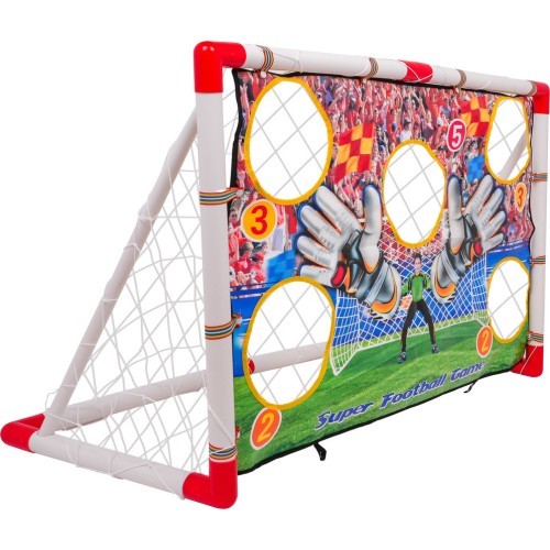 MEGA futbolo vartai su kilimėliu