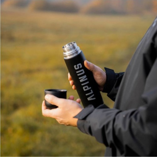Alpinus Sahara termosas 0,5 l juodas