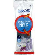 Bros moth pendant lavender