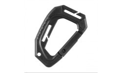 M-Tac Tactical plastic carabiner black.