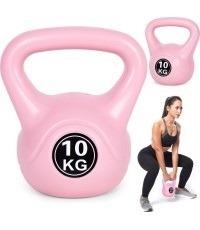 Kettlebell ModernHome 10 kg, pink