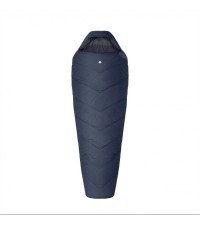 Спальный мешок Alpinus Fiber Pro 1100, левый, серый