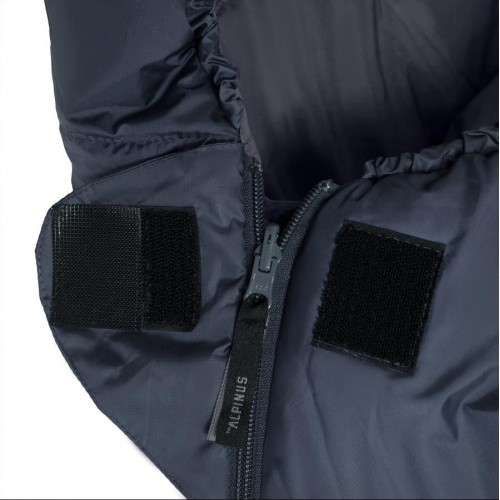 Miegmaišis Alpinus Fiber Pro 1100, kairinis, pilkas