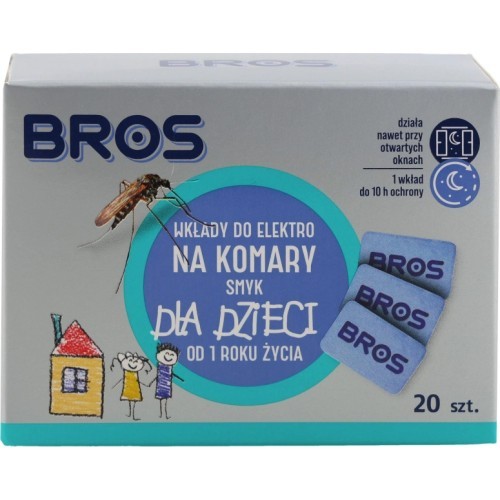 Bros cartridges for electro device 20 pcs for children