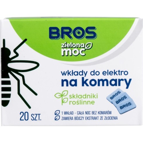Электропластины Bros 20 шт. green power