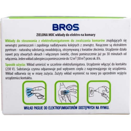 Bros elektros kasetės 20 vnt. green power