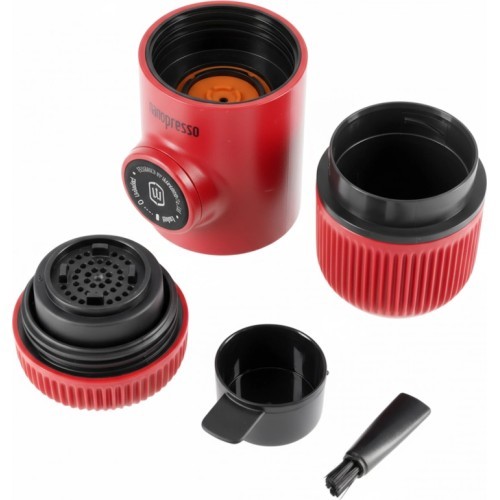 Wacaco Nanopresso kelioninis espreso aparatas, Lava Red