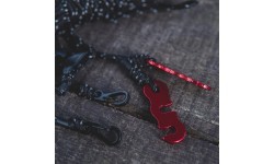TigerWood sling Reflective silk black