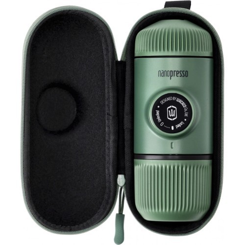 „Wacaco Nanopresso Travel“ kavos aparatas, mechinės žalios spalvos