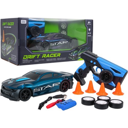 R/C STAR mėlynas automobilis