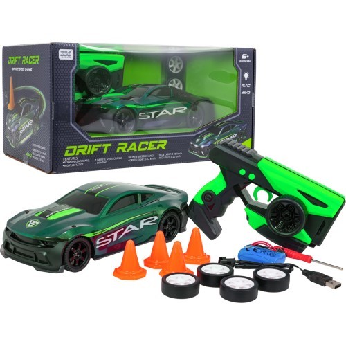 R/C automobilis „STAR“, žalias