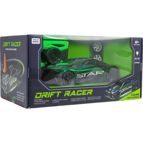 R/C automobilis „STAR“, žalias